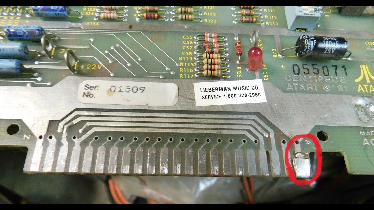 Atari Centipede PCB Repair