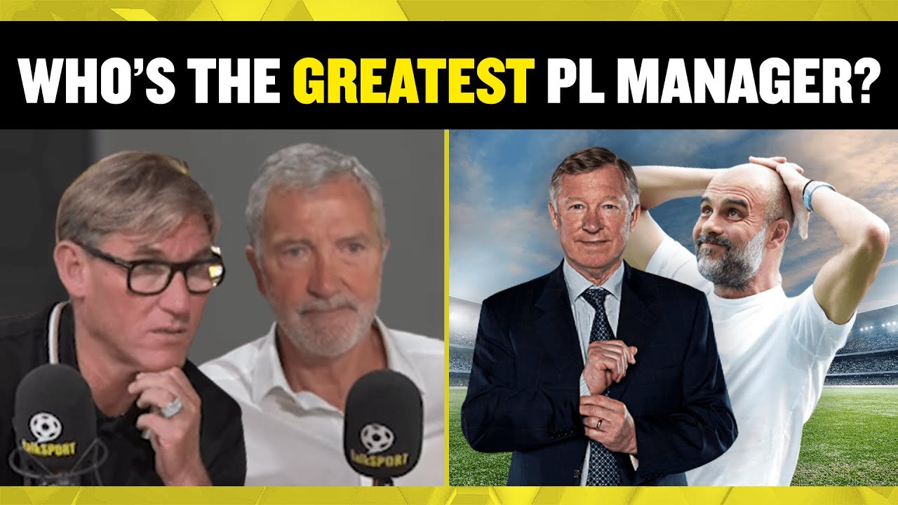 Pep Guardiola or Sir Alex? 😍 Jordan & Souness discuss who's the greatest EVER Premier League manager