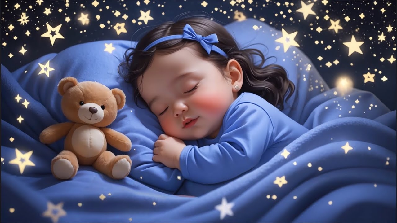 Mozart Lullaby for Babies to Go to Sleep 🌙 6 Hours Baby Sleep Music (No Sudden Noises)