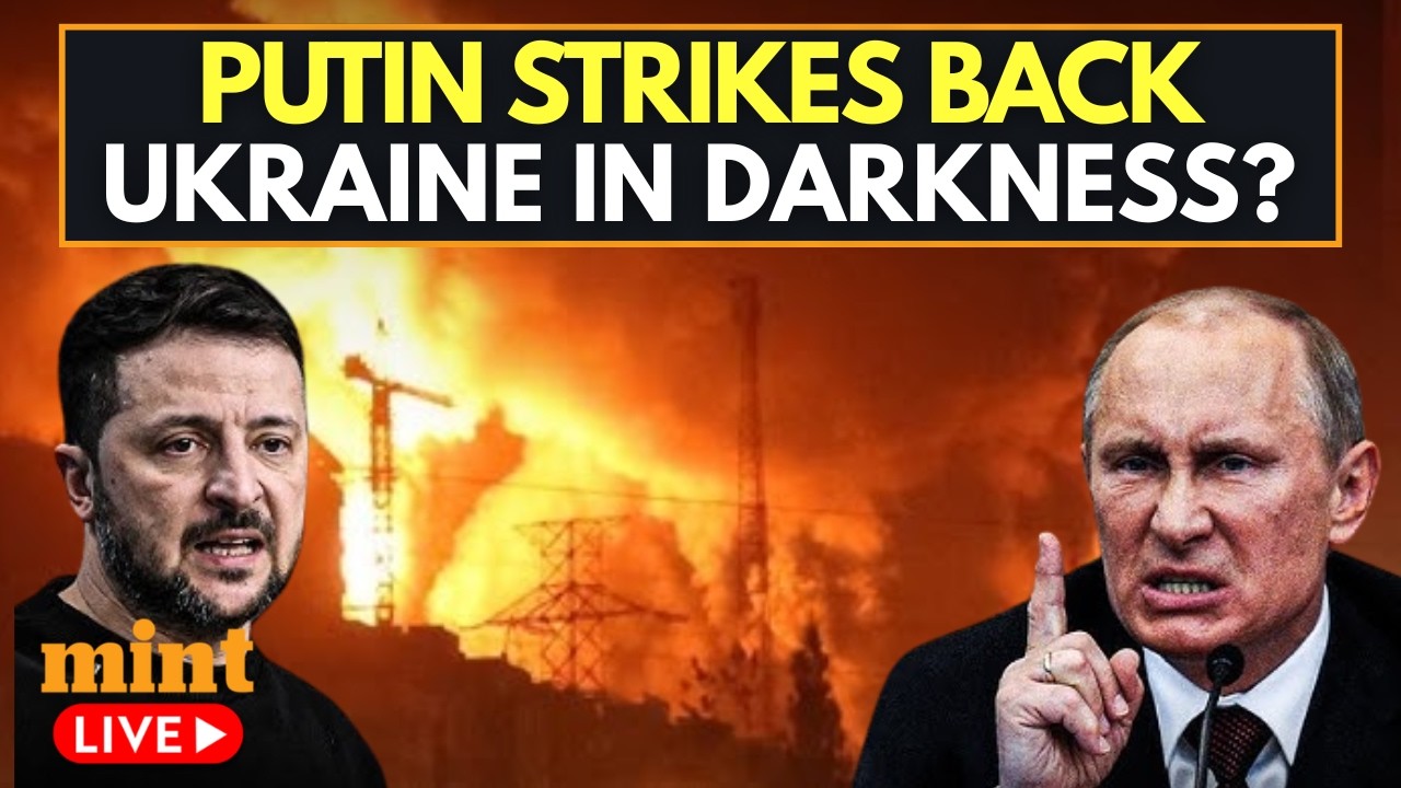 LIVE | Russia Hits Key Energy Sites in Kyiv, Sumy & Chernihiv With Gerbera Drones, Ukraine Says