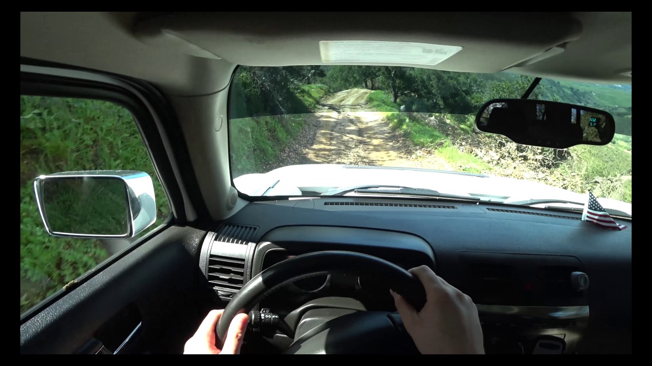 Driving POV - Hummer H3 3.7L LLR I5 (2007) - Hollister Hills State Vehicular Recreation Area, CA