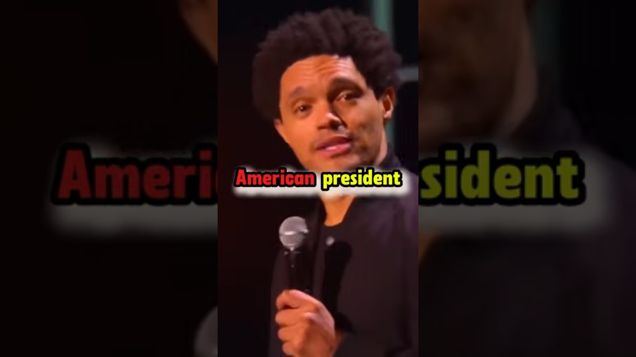 Every US President sounds fake! 😂🔥 #trevornoah #comedy #shorts
