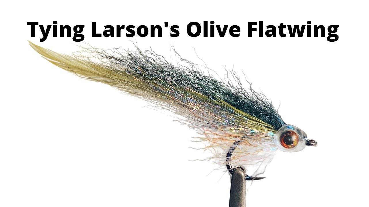 Fly Tying Flatwing Flies For Sea Run Cutthroat & Coho in Puget Sound Saltwater