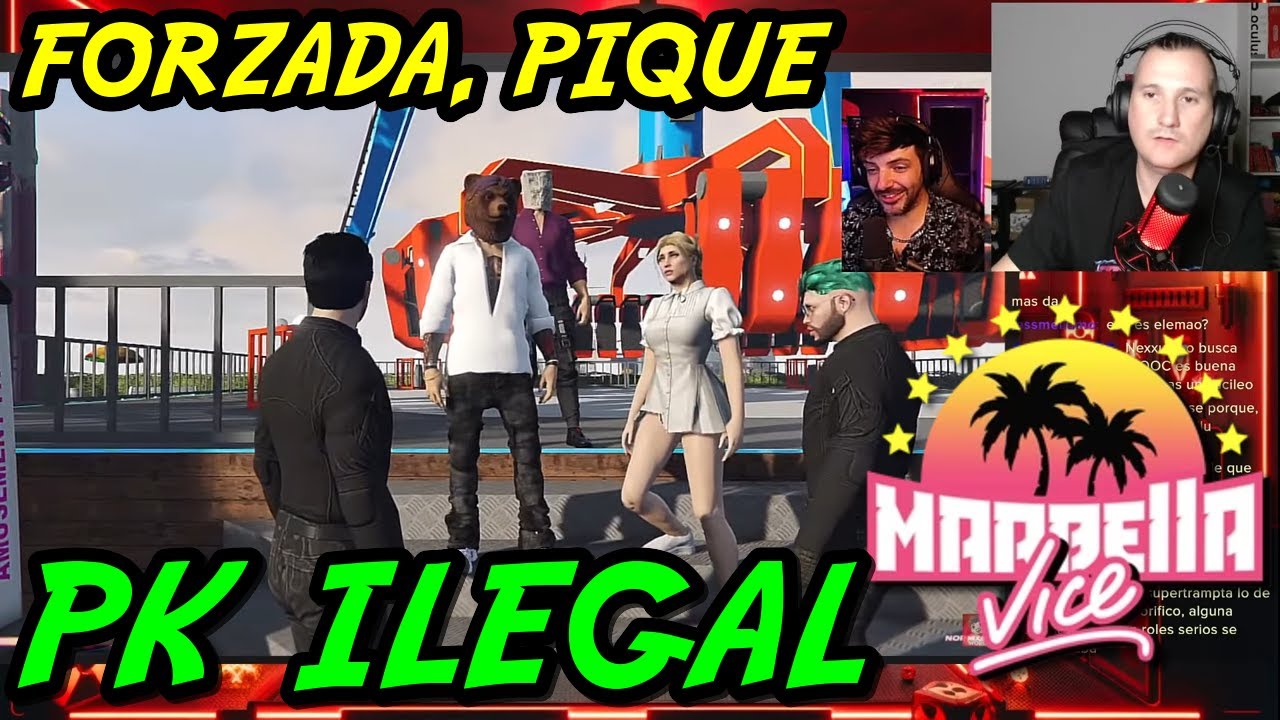 EL PIQUE entre NEXXUZ y ELZEEIN por UNA CHICA IC (Mariló) en MARBELLA VICE 2