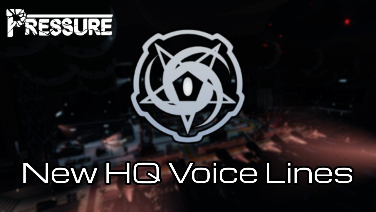 Roblox Pressure - New HQ Voice Lines [Submarine Bay + Operation Heartburn]