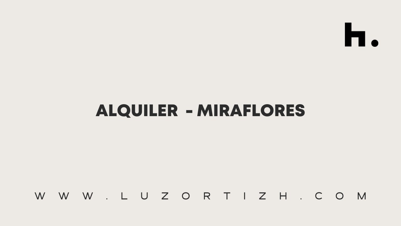 En Alquiler flat de 220m² en Armendariz, Miraflores.USD$3,300.00