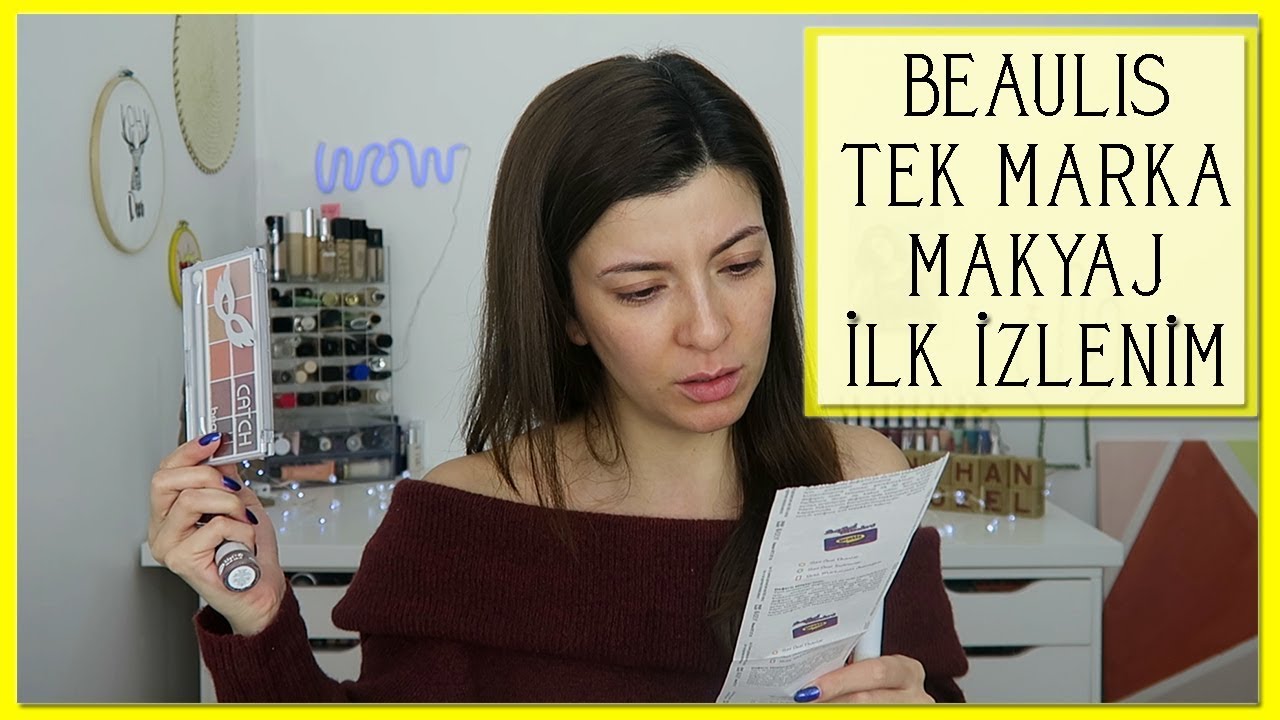 Tek Marka Makyaj Beaulis Gratis'in Yeni Markasına İlk İzlenim