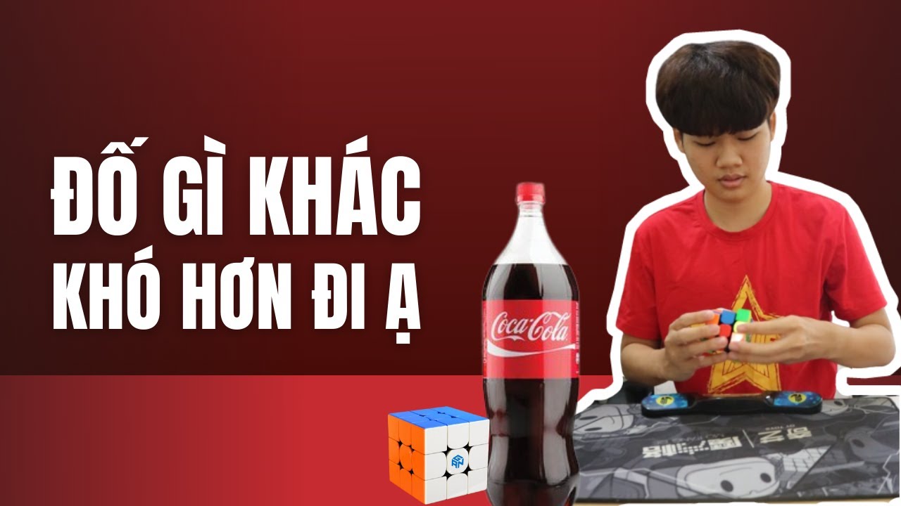 Vừa n&eacute;m chai nước vừa giải Rubik ??? | Thử th&aacute;ch si&ecirc;u kh&oacute; || RUBIK BMT