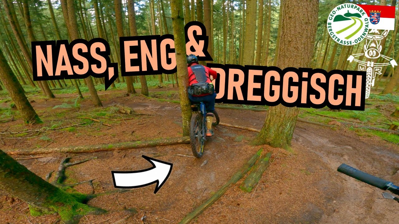 MICHELSTADT Mi-1 Runde: Singletrails im Odenwald mit viel Spaß! / Mountainbike MTB Enduro XC