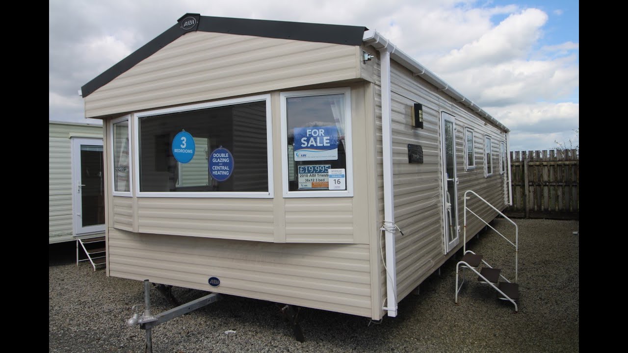 41210 ABI Trieste 36x12 3 bed 2018 Walkthrough Preowned Static Caravan For Sale Offsite