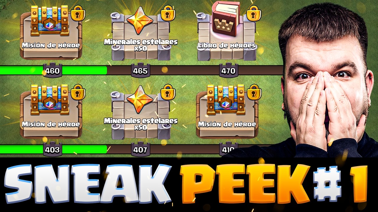 🚨 SNEAK PEEK #1 - MINERALES GRATIS PARA TODOS: EL VIAJE DEL H&Eacute;ROE + NUEVOS NIVELES