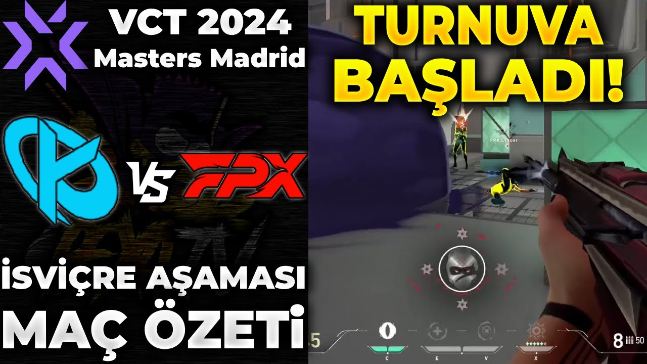 Karmine Corp vs FunPlus Phoenix MAÇ ÖZETİ | VALORANT 2024 Masters Madrid