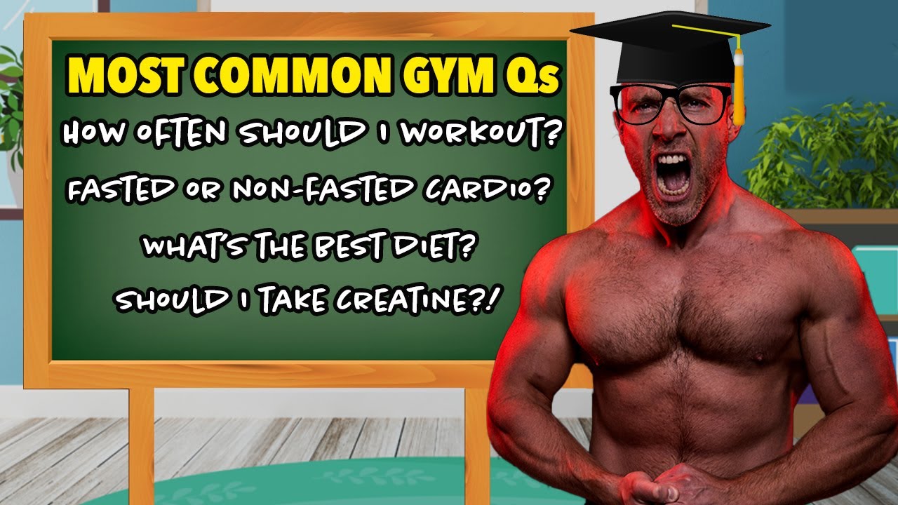 The Top 20 Most Common Workout & Fitness Questions ANSWERED!