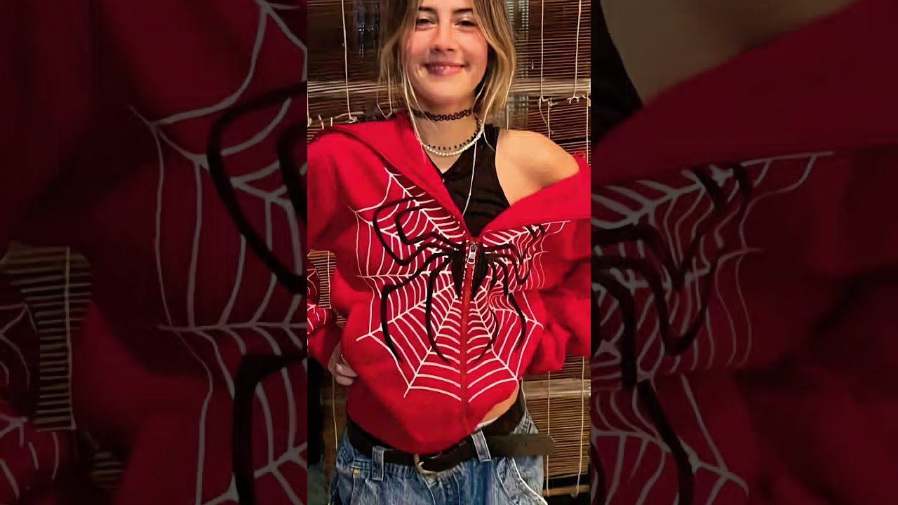 &ldquo;Trending Spider Web Sweater 🕸️Don&rsquo;t miss out &mdash; link in bio.#affiliatefinds
