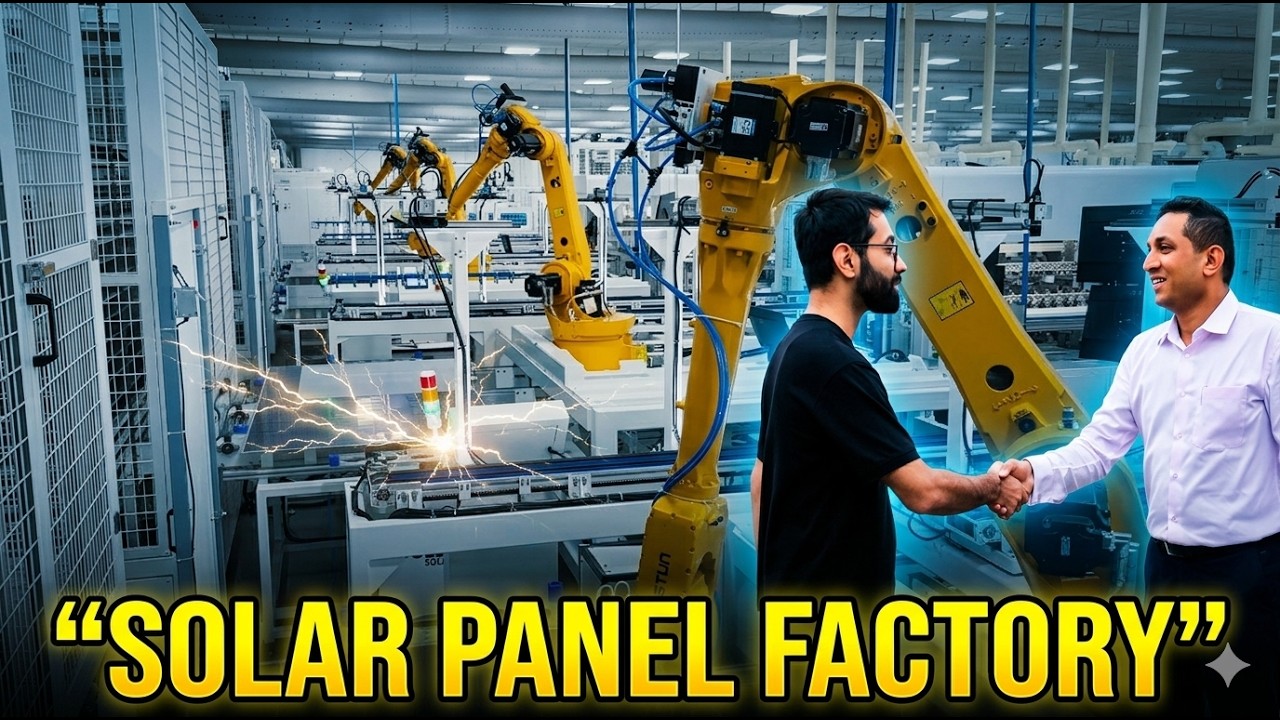 Inside India's Largest Solar Panel Factory