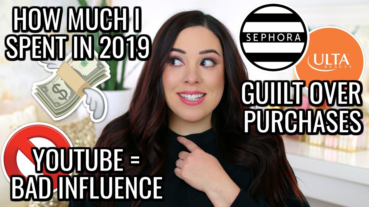 BEAUTY CONSUMER TAG! HOW MUCH I SPENT IN 2019, GUILT OVER MAKEUP & MORE