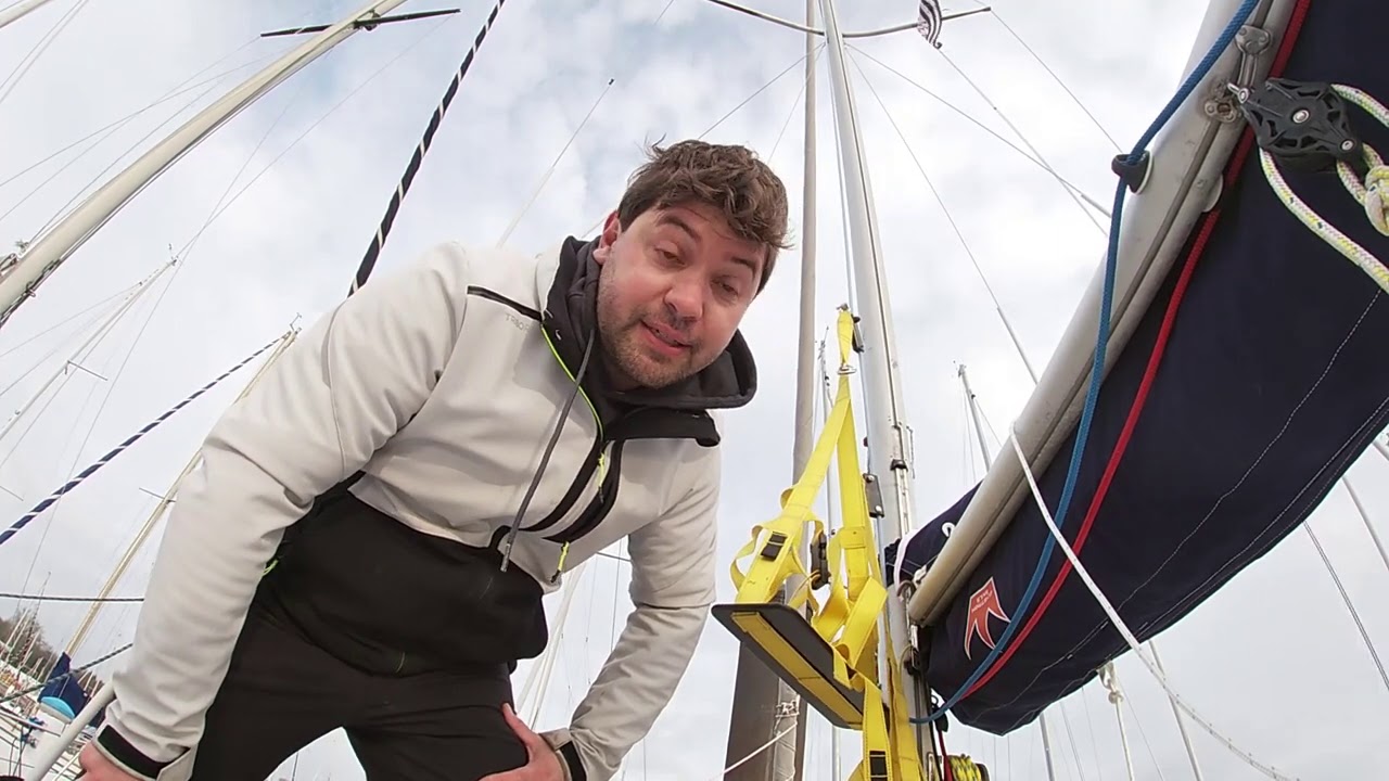 Installer un Easy bag sur un voilier et monter seul au mat