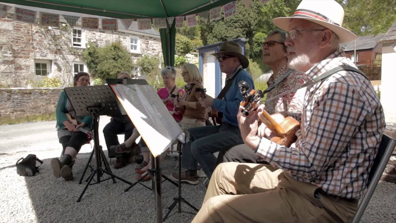 Port Navas Village Hall, Ukelele Concert, June 2015