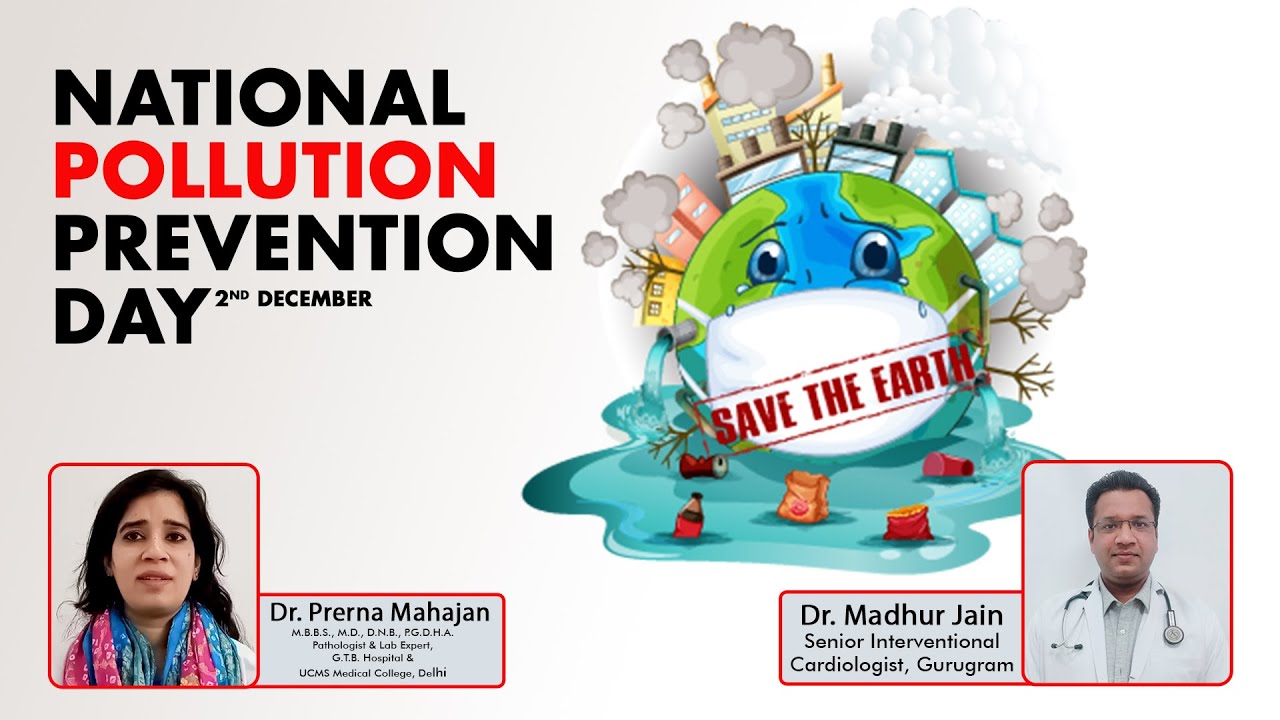 National Pollution Prevention Day-Dr Madhur Jain & Dr Prerna Mahajan