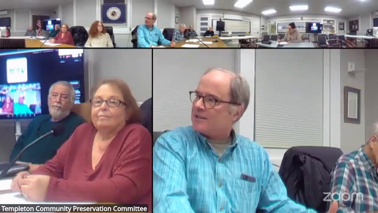 Templeton Community Preservation Committee Meeting of Dec. 11, 2025