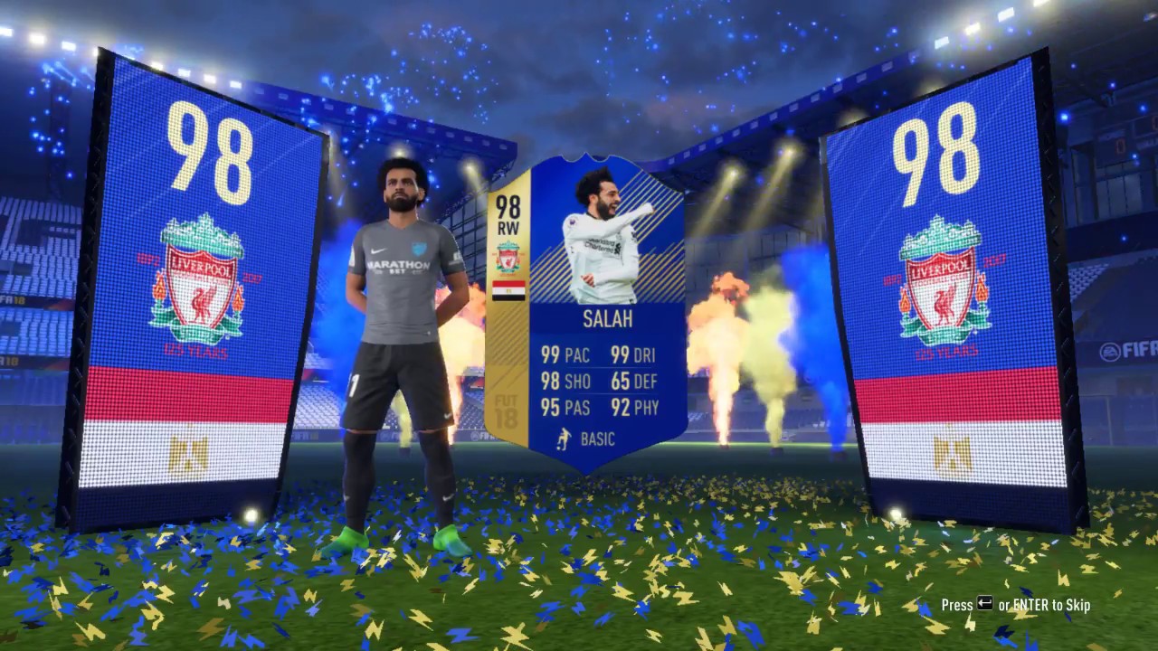 I GOT MOHAMED SALAH FROM GUARANTEED ULTIMATE TOTS SBC! - FIFA 18 Ultimate Team