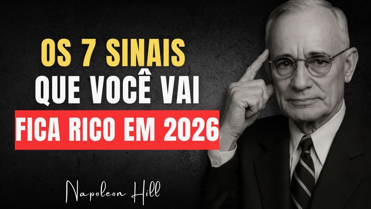 Se Estes 7 Sinais Estão na Sua Vida, a Riqueza Chega em 2026 | Napoleon Hill