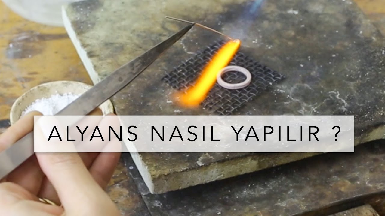 Telden Alyans Yapımı (Kıl Testere Kullanımı, Gümüş Kaynak, Zımpara, Eğe, Cila Motoru Kullanımı)