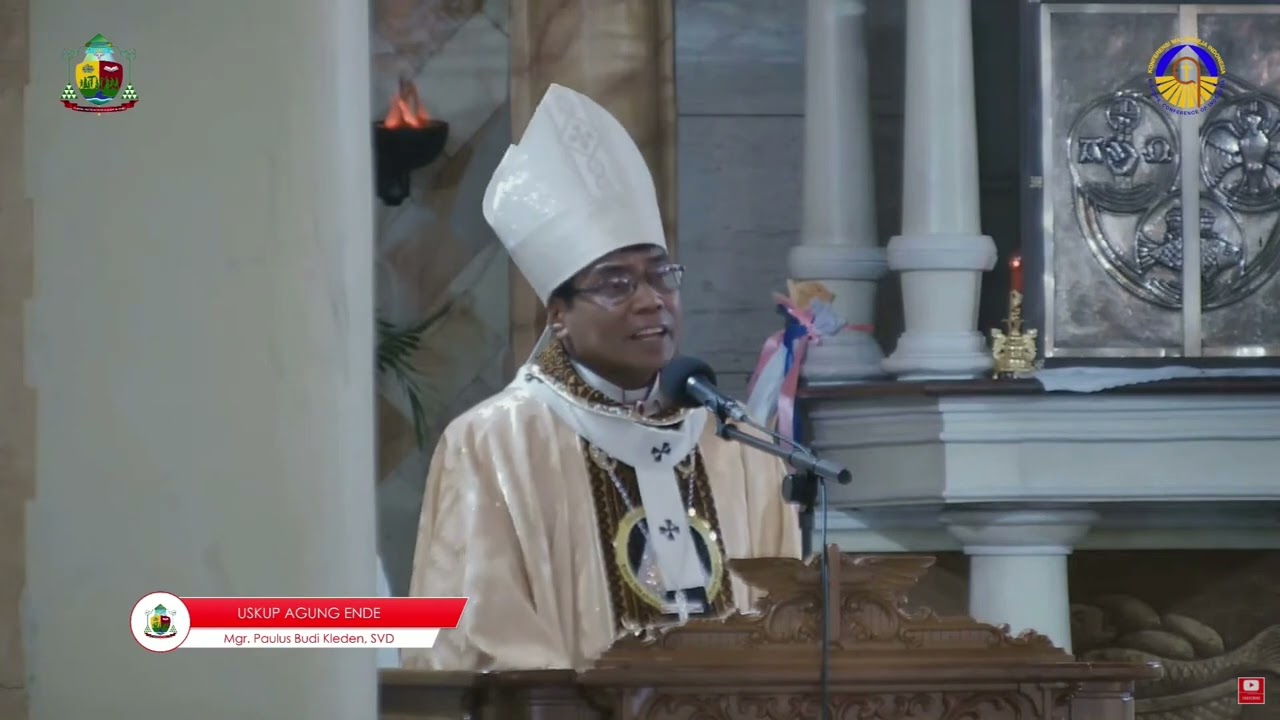 HOMILI MGR. PAULUS BUDI KLEDEN, SVD - MISA PONTIFIKAL DI GEREJA KATEDRAL ENDE