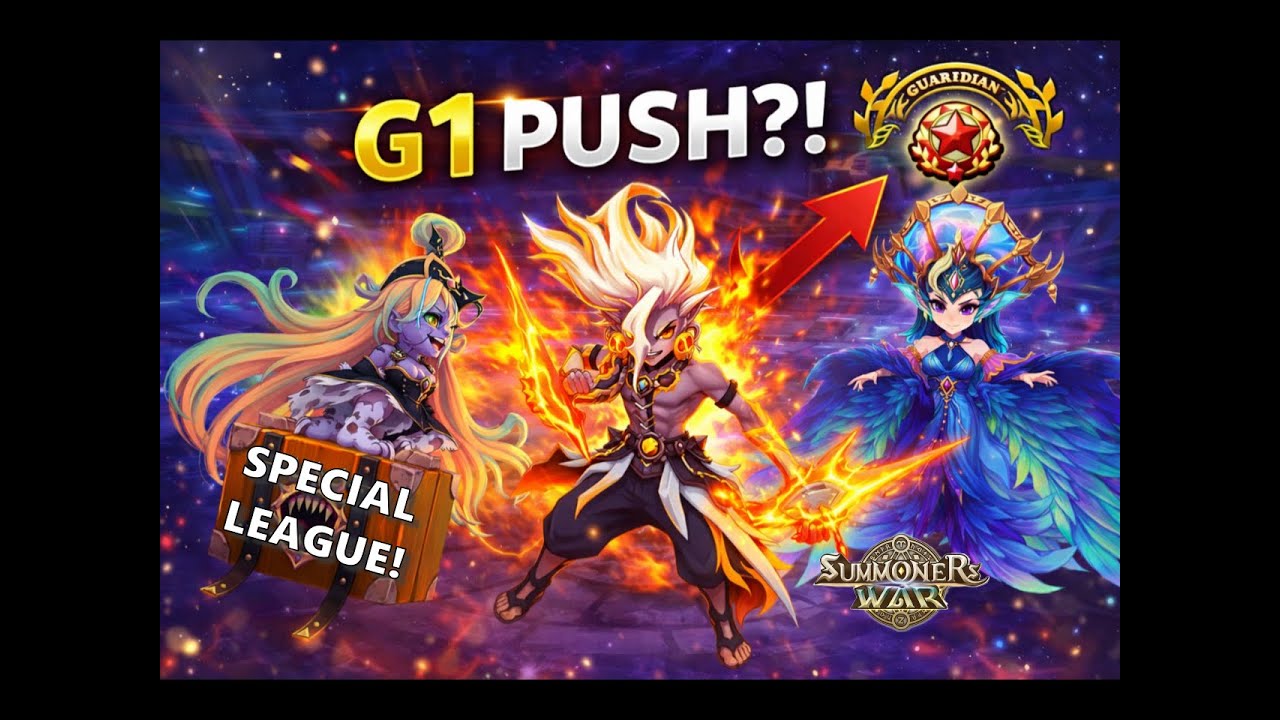 Guardian 1 im letzten Moment?!🔥Special League LAST PUSH! Summoners War