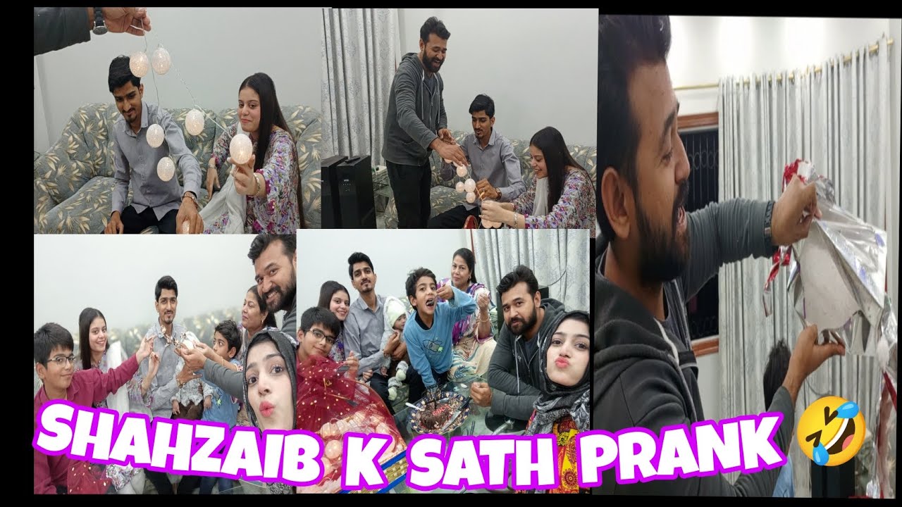 Prank hogaya Shahzaib k sath || Birthday gift main kiya tha 😂
