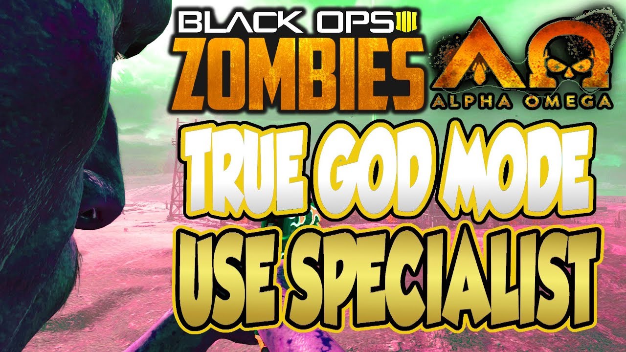 TRUE *GOD MODE* GLITCH w/Specialist Use ON ALPHA OMEGA (After Patch 1.21) - BO4 ZOMBIE GLITCHES