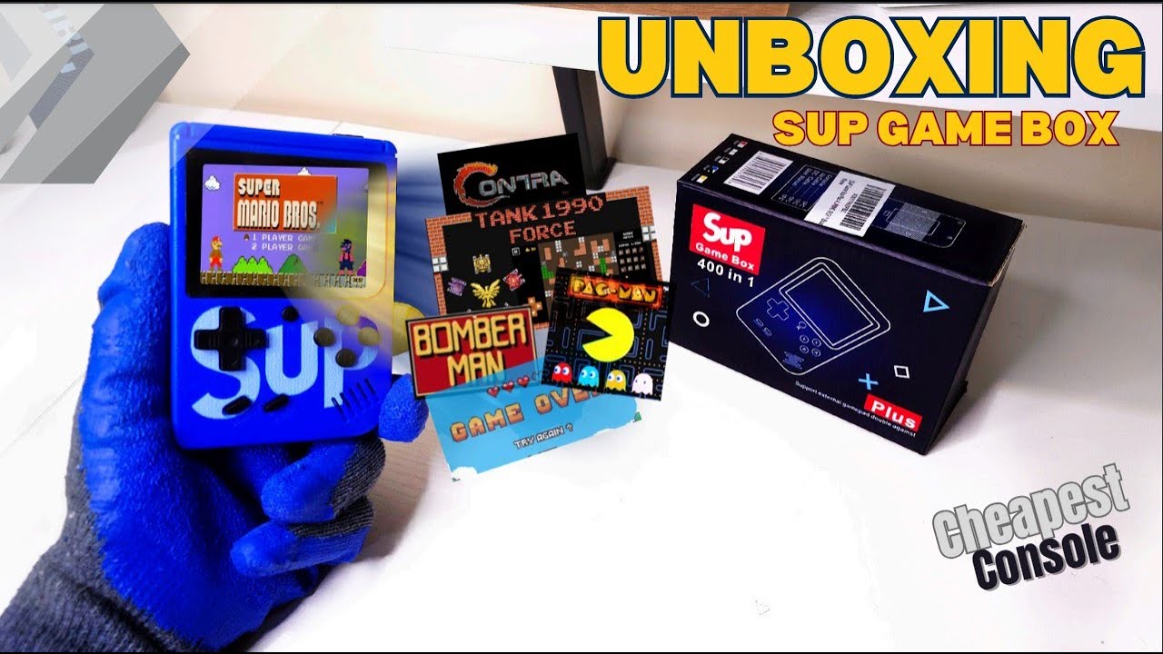 Cheapest and Portable Gaming Console | Unboxing - SUP GAME BOX