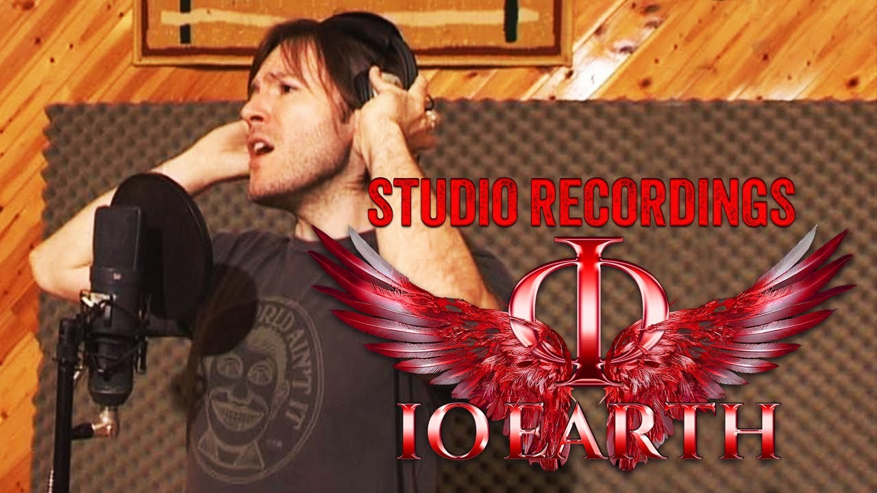 IO EARTH STUDIO FOOTAGE - Recording vocals with Steve Balsamo