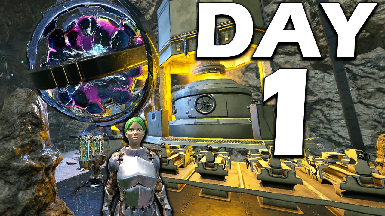 How A 20,000 Hour DUO Starts Day 1 On The Most Populated Server! | Ark PvP