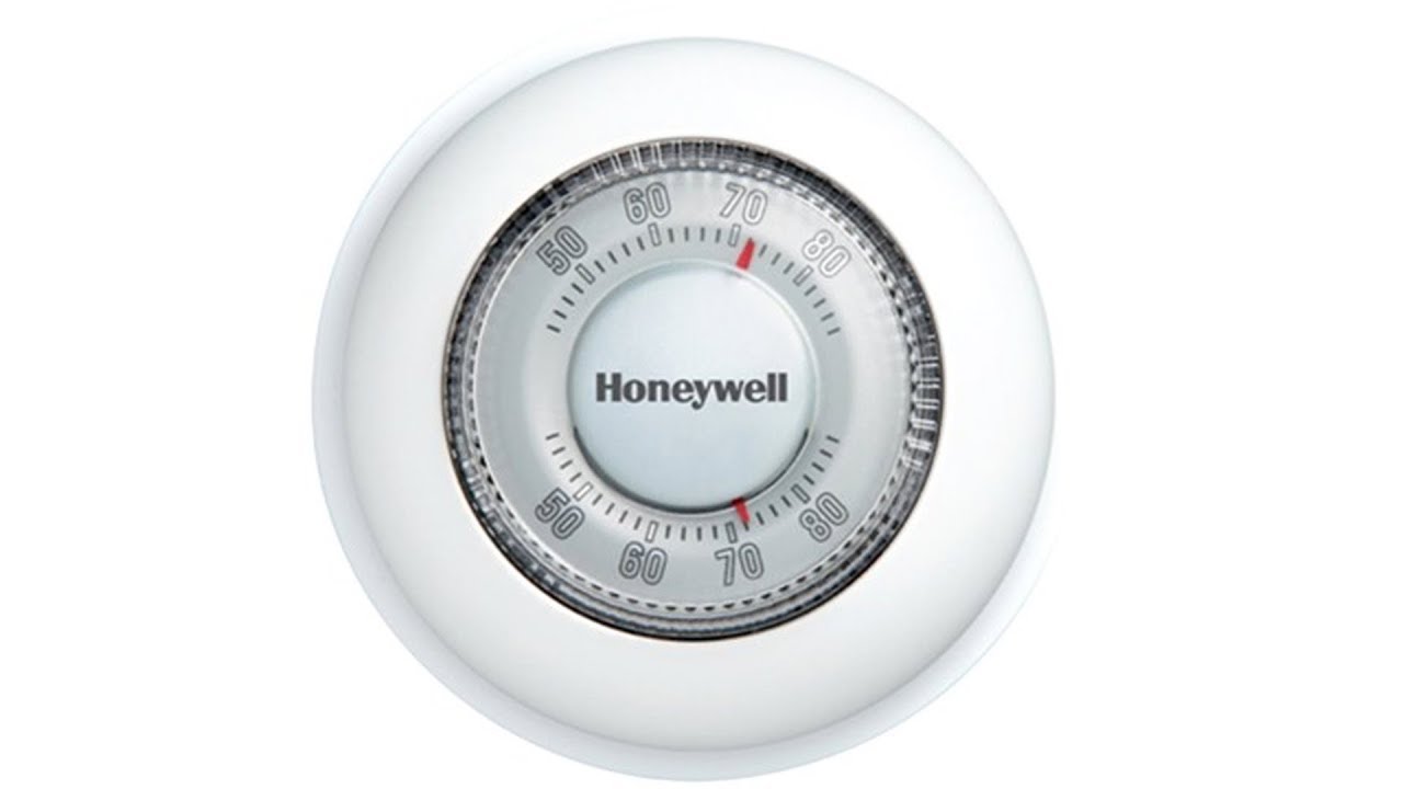 Honeywell Round Heat Only Non Programmable Manual Thermostat (CT87K1004)