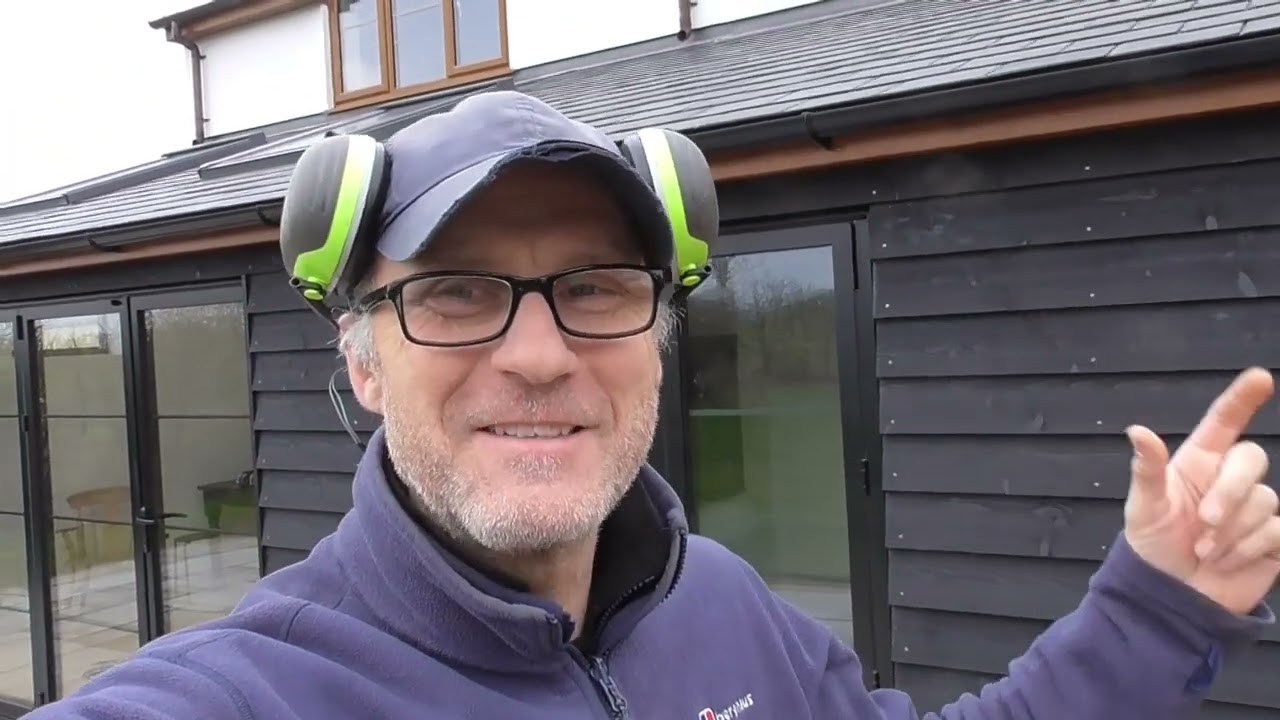 How I fit Feather Boarding to external blockwork/masonry PART 2