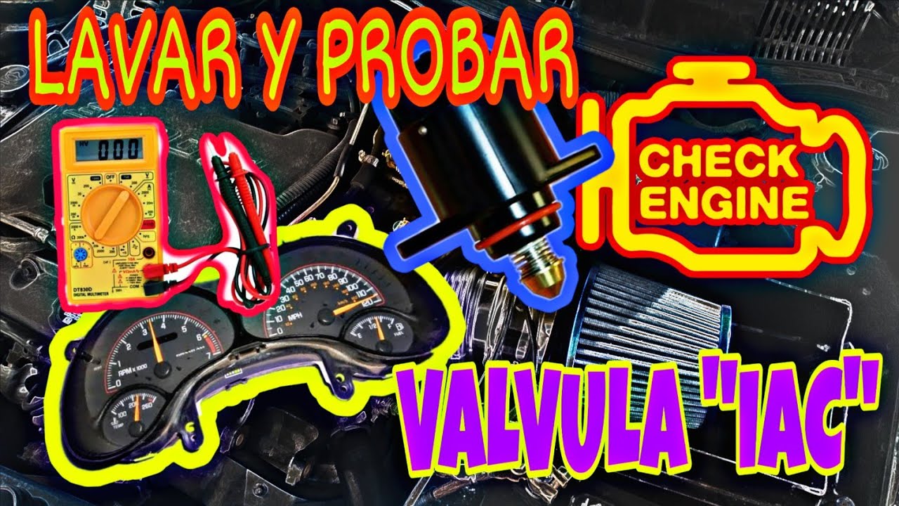 COMO CALIBRAR Y LAVAR VALVULA 