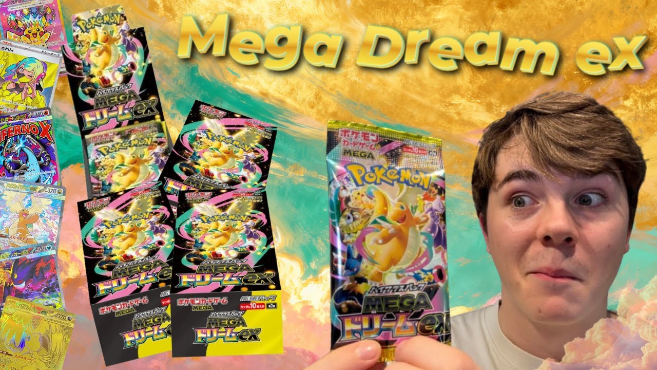 Opening FOUR boxes of MEGA DREAM EX!