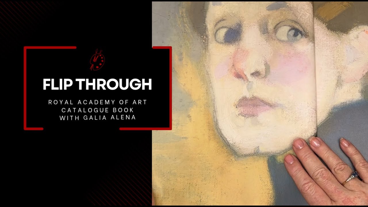 Helene Schjerfbeck RA Catalogue Flip Through