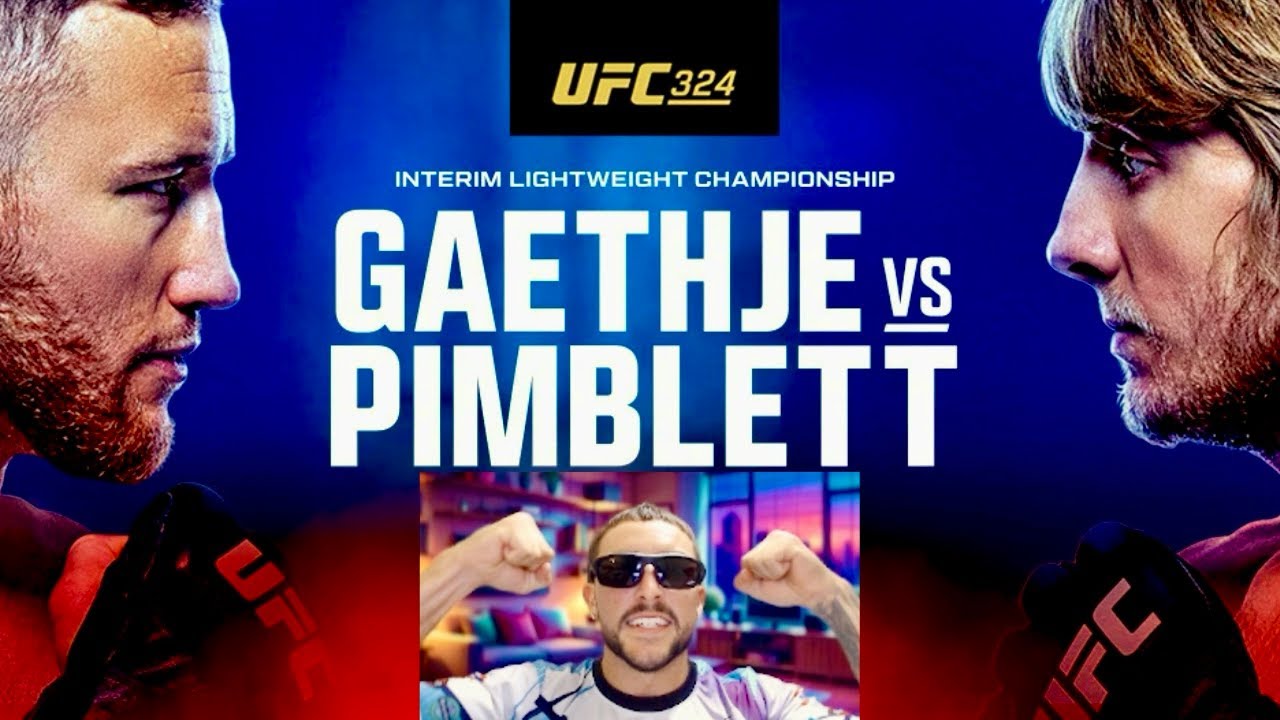 UFC 324 Prediction show, Gaethje vs Pimblett interim Lightweight title | Paramount era begins !!