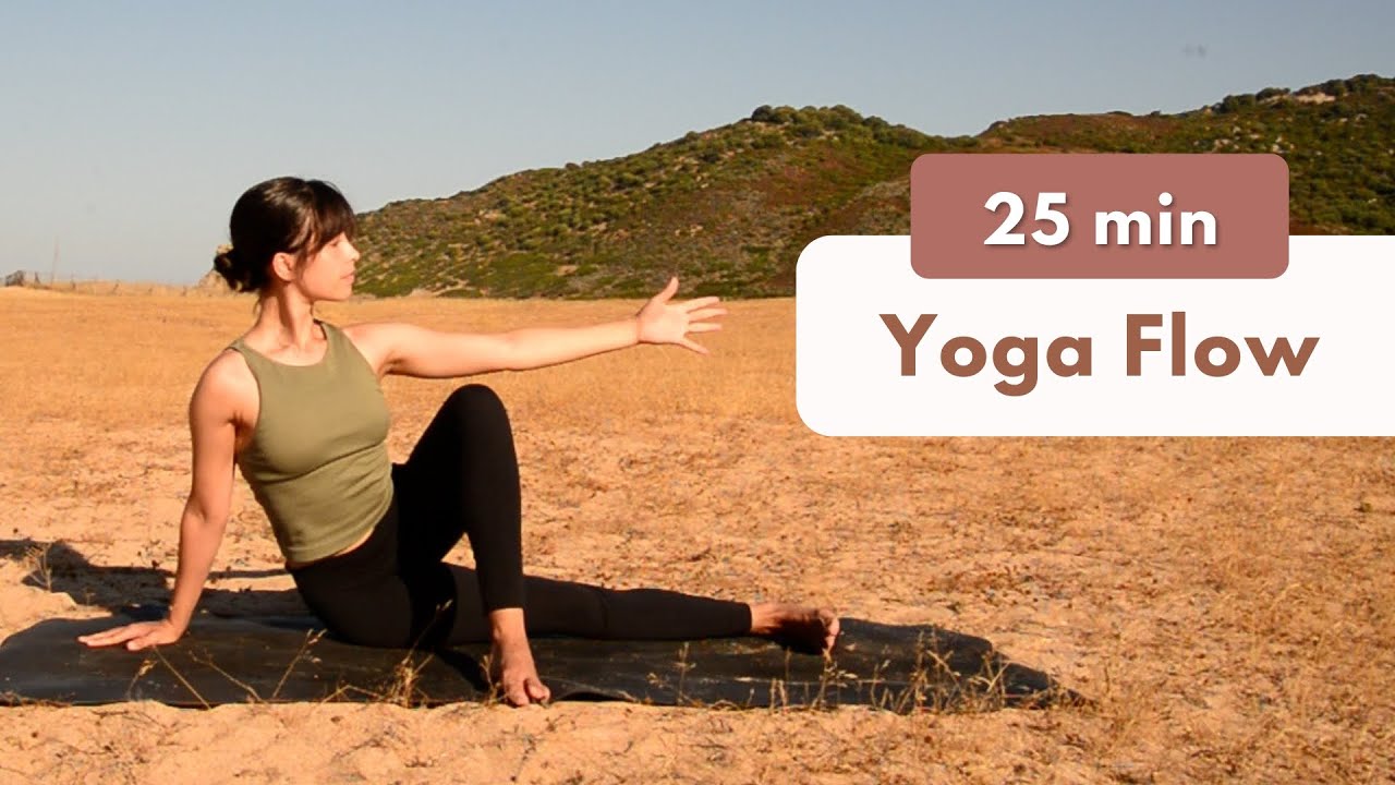 25 MIN YOGA FLOW | Para colocar movimento no seu dia e se sentir muito bem hoje