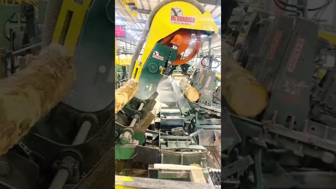 Double Blades Sawmill #sawmill