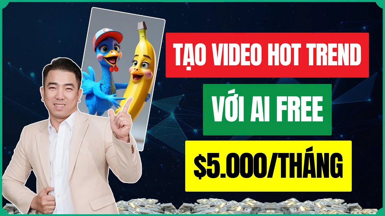 Tạo Video Hot Trend Kiếm Tiền YouTube Short | Hướng Dẫn A-Z Tạo Video Với AI Free