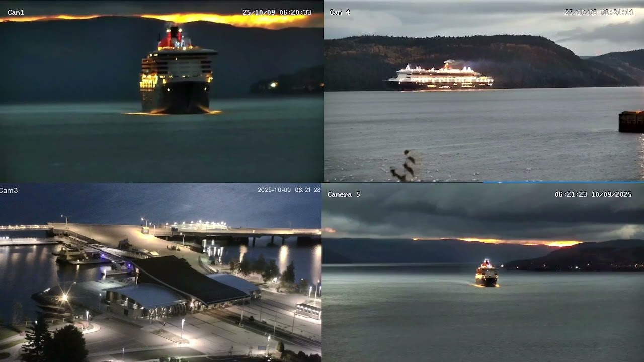 VISITE DU QUEEN MARY 2 ET DU NORWEGIAN GEM 2025-10-09