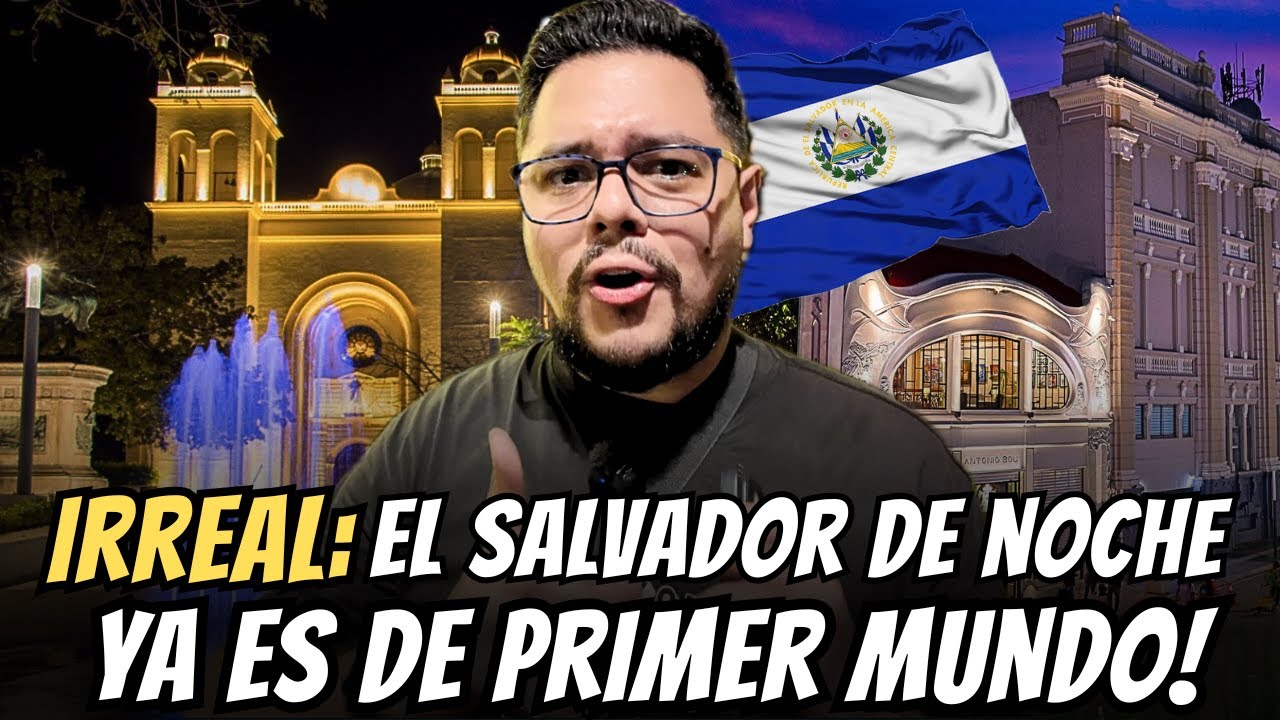 Caminar en el Salvador de noche ES IRREAL... Que esta pasando aquí? esto YA ES OTRO NIVEL 🇸🇻