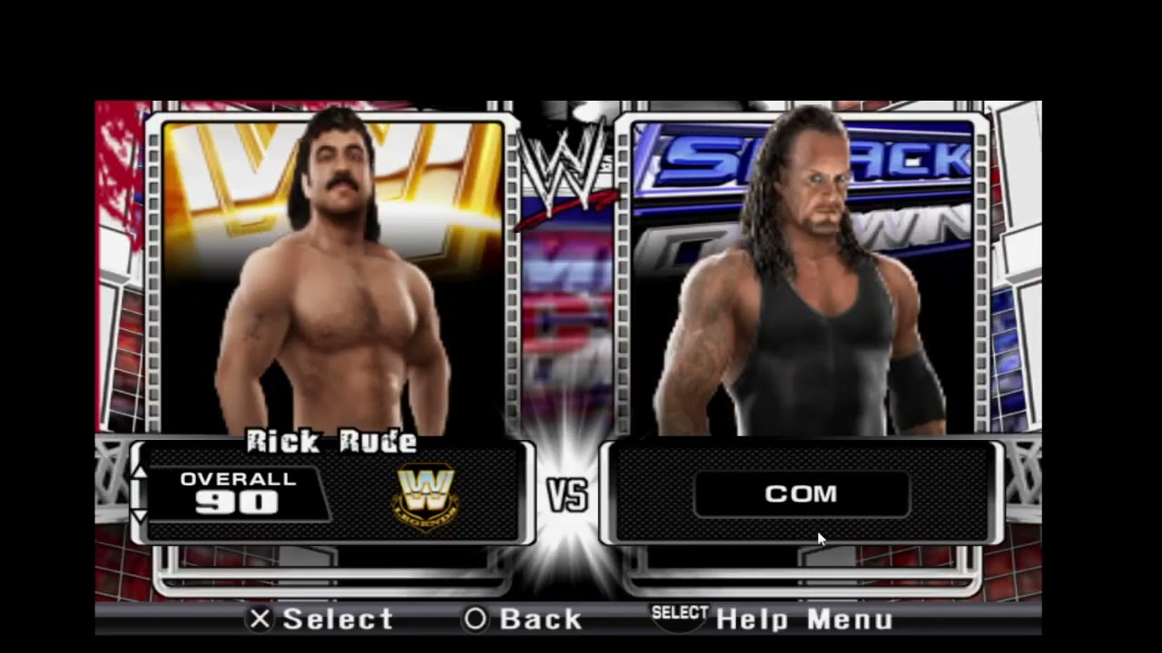 WWE SVR 2009 PSP Final Version WWE SVR 2008 Cut Content Restore