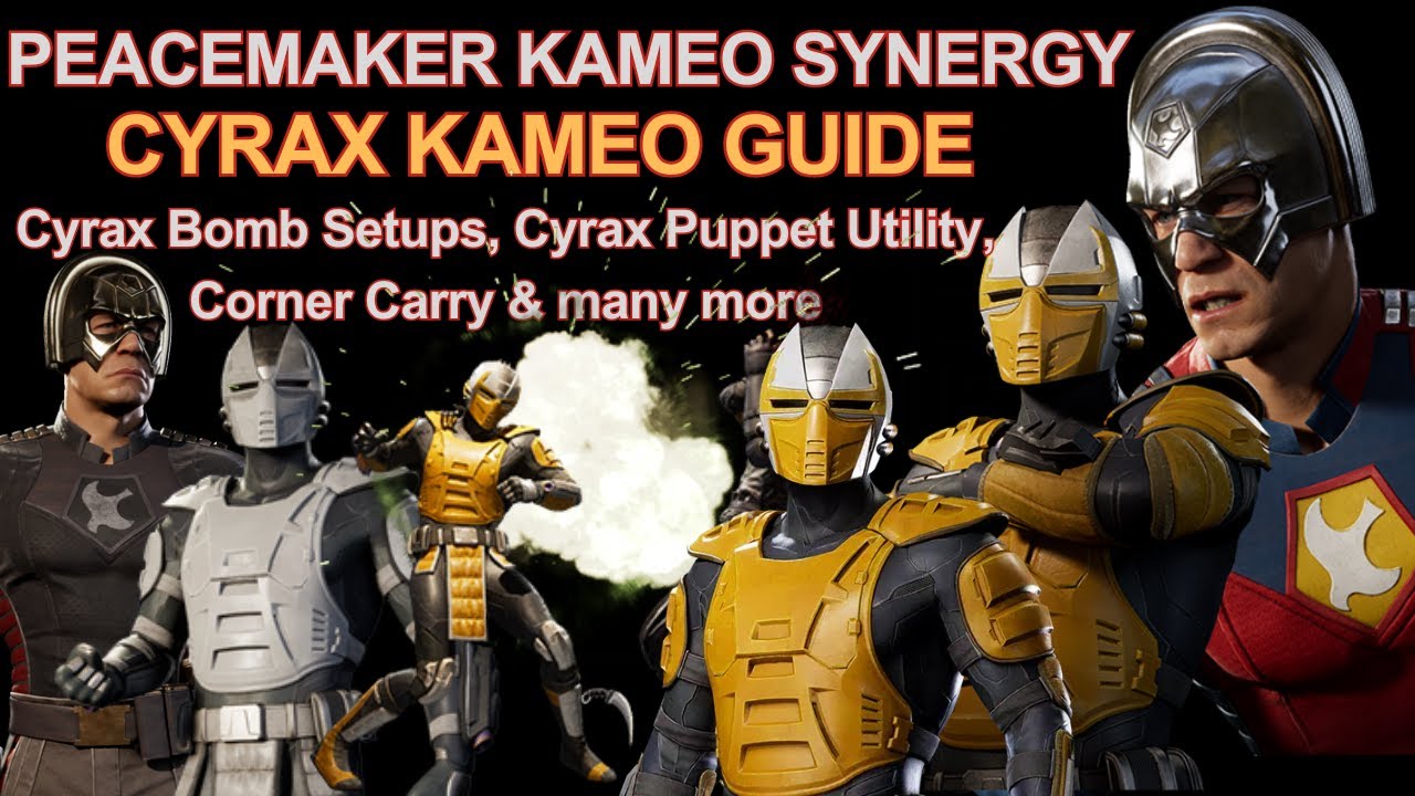 Руководство по синергии Peacemaker и Cyrax Kameo — настройки бомб Cyrax, утилита Cyrax Puppet