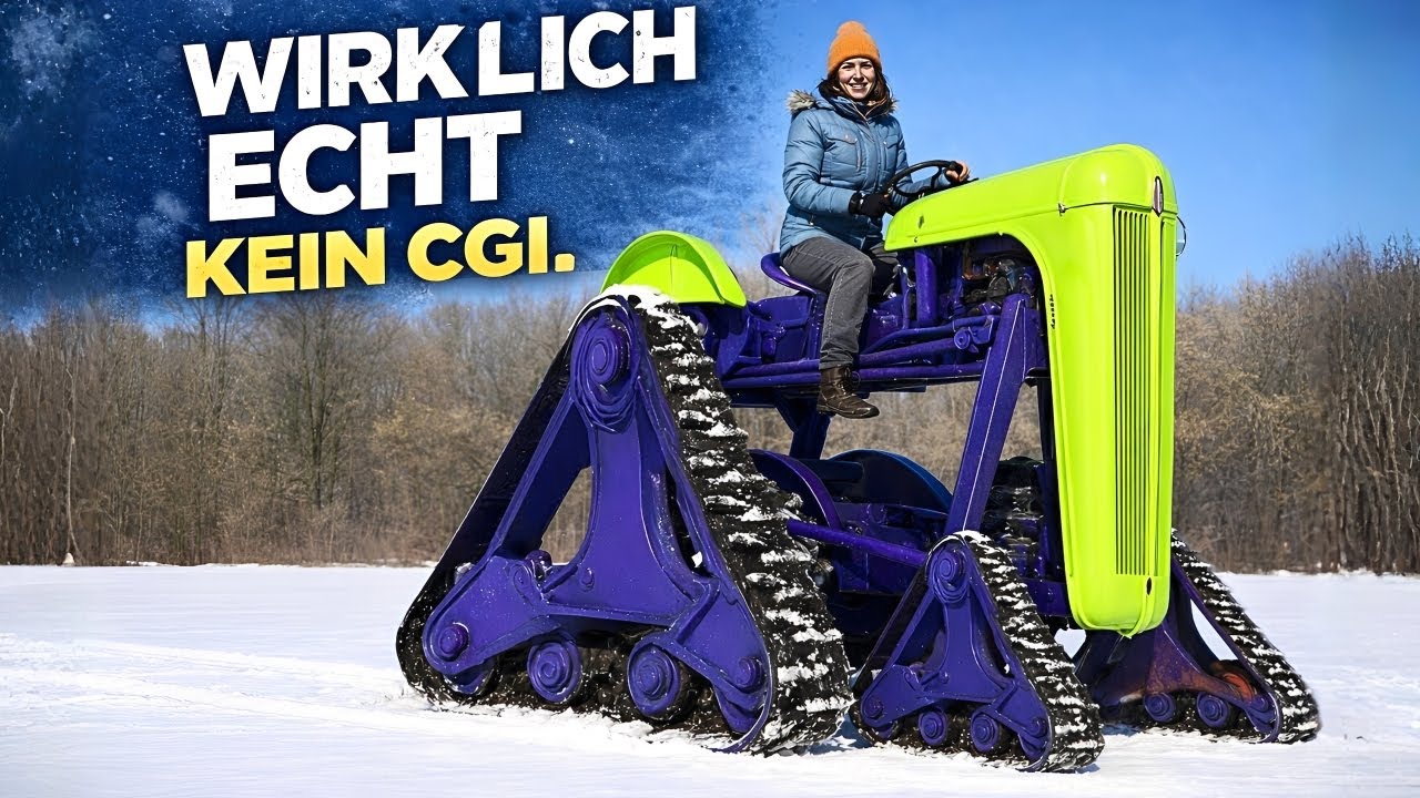 Die ungewöhnlichsten Schnee Offroad Fahrzeuge, die wirklich existieren