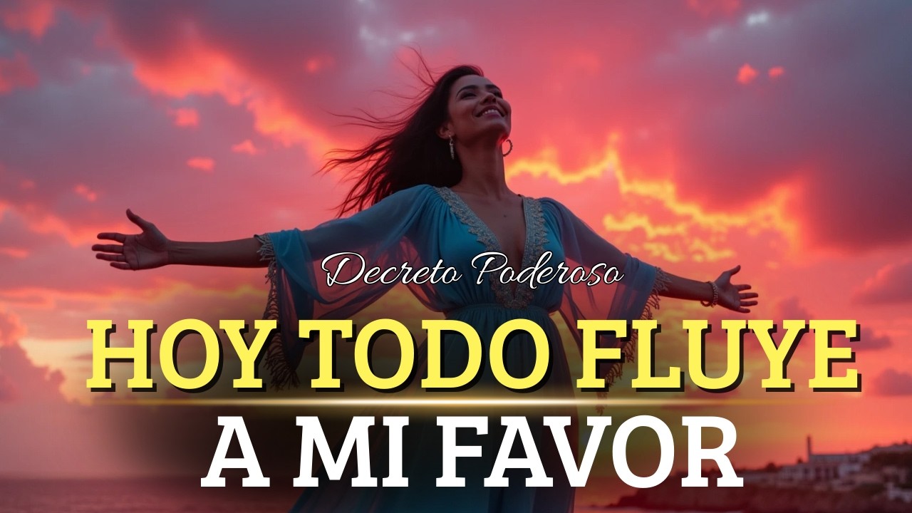 TODO CONSPIRA A MI FAVOR ✨ CANCIÓN DE FE Y ABUNDANCIA | Afirmaciones Positivas y Bendiciones de Dios