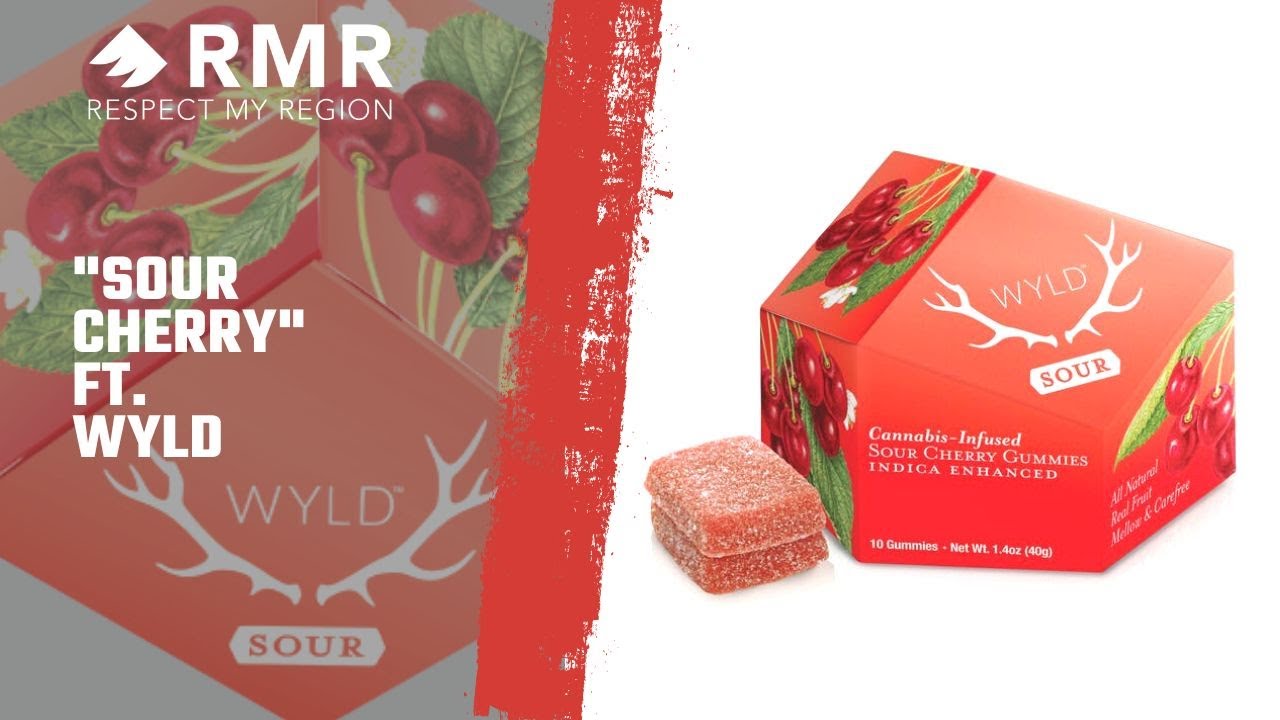 Sour Cherry Cannabis Gummies From Wyld In Oregon